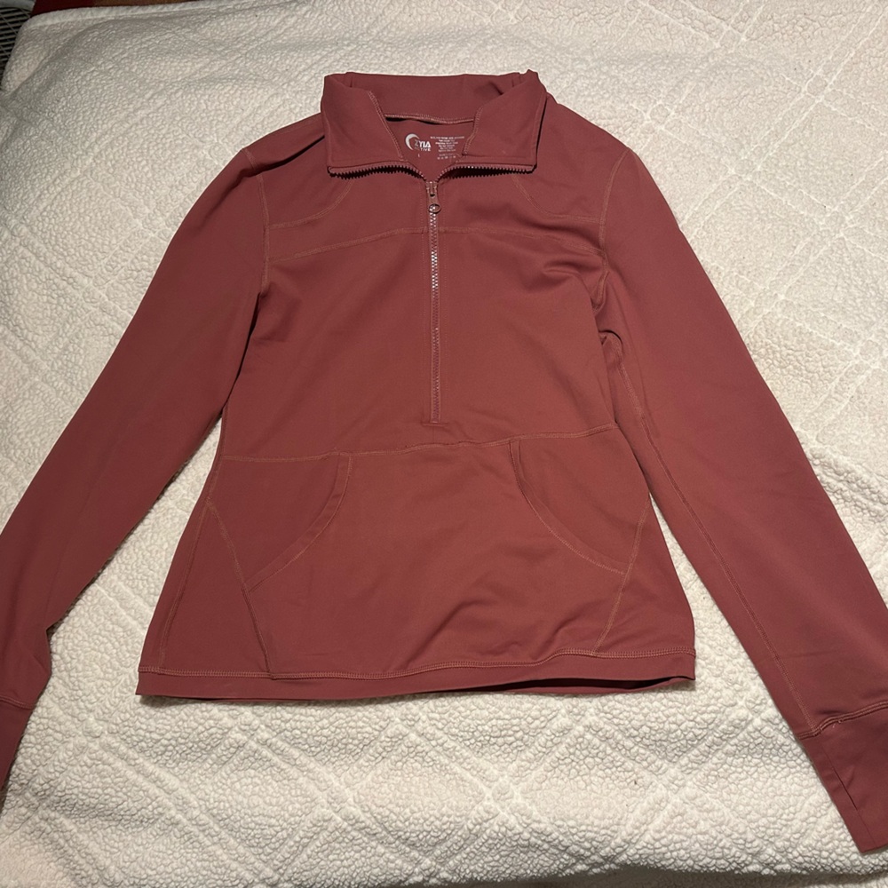 ZYIA Rust Zip-Up Jacket